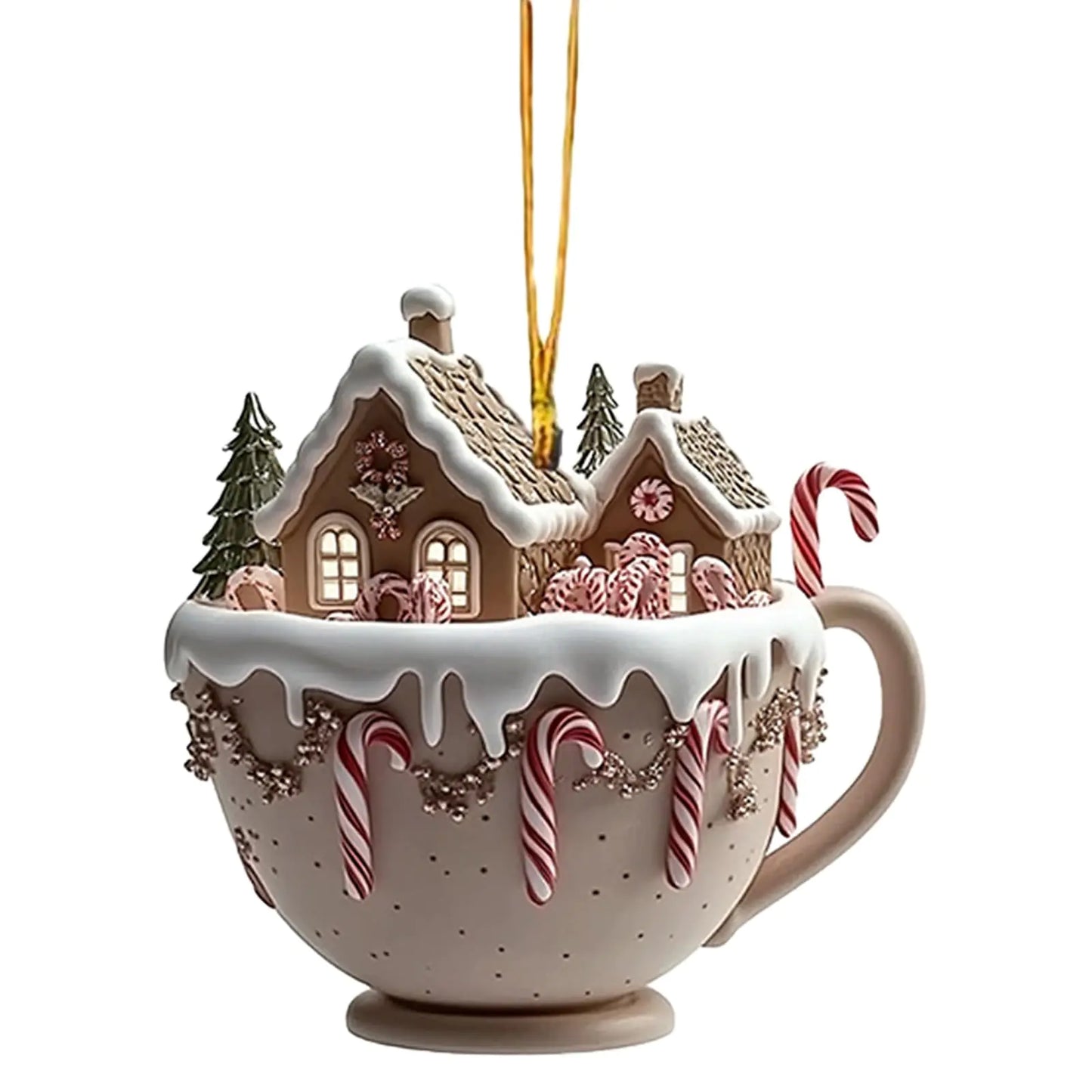 Hot Chocolate Mug Ornament