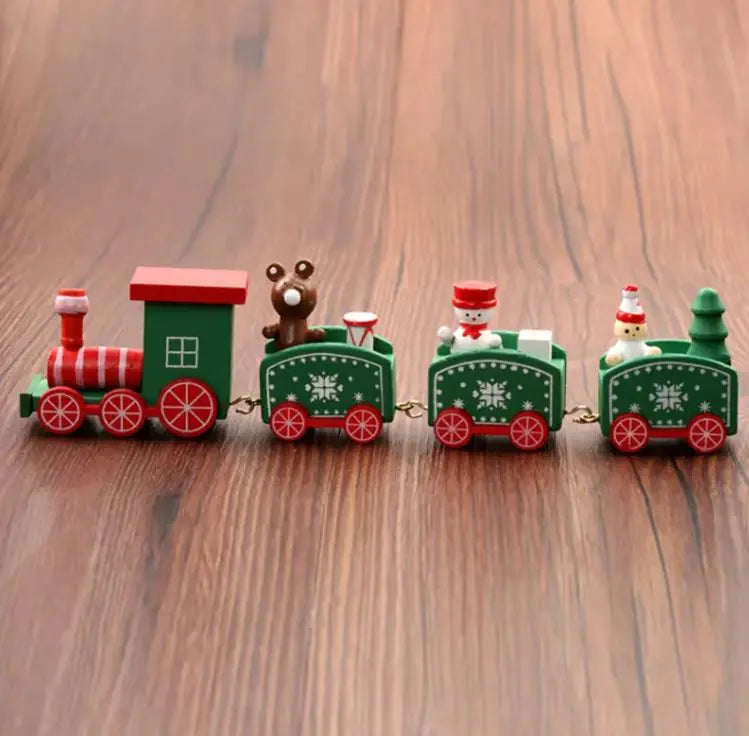 Holiday Express Wooden Train Ornament