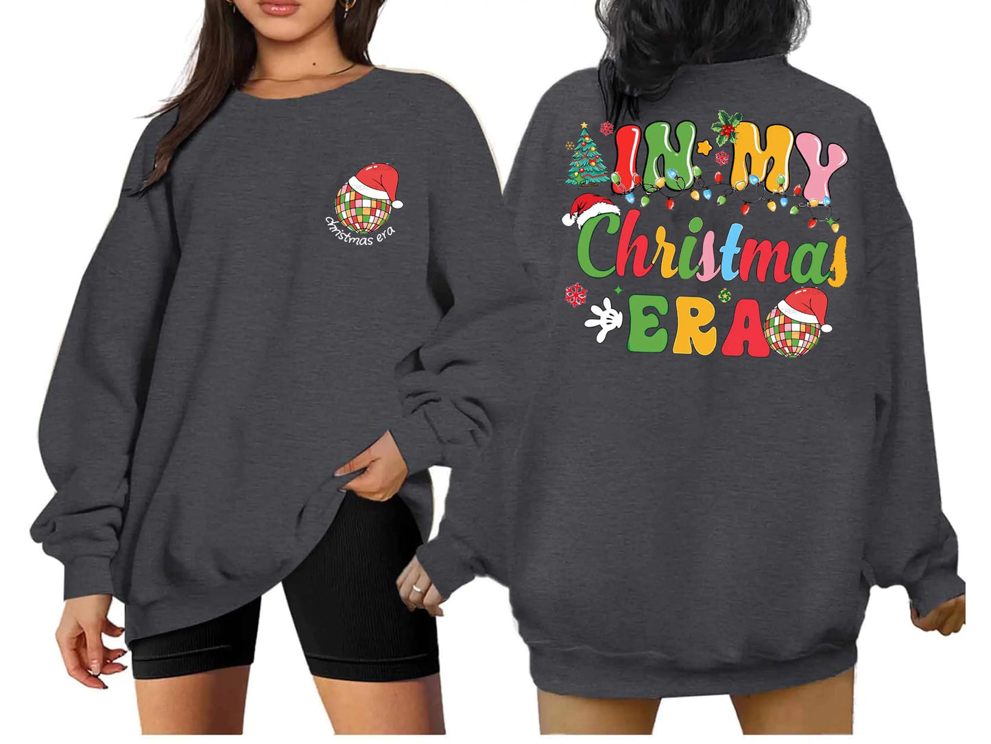 In My Christmas Era Womens Christmas Pullover