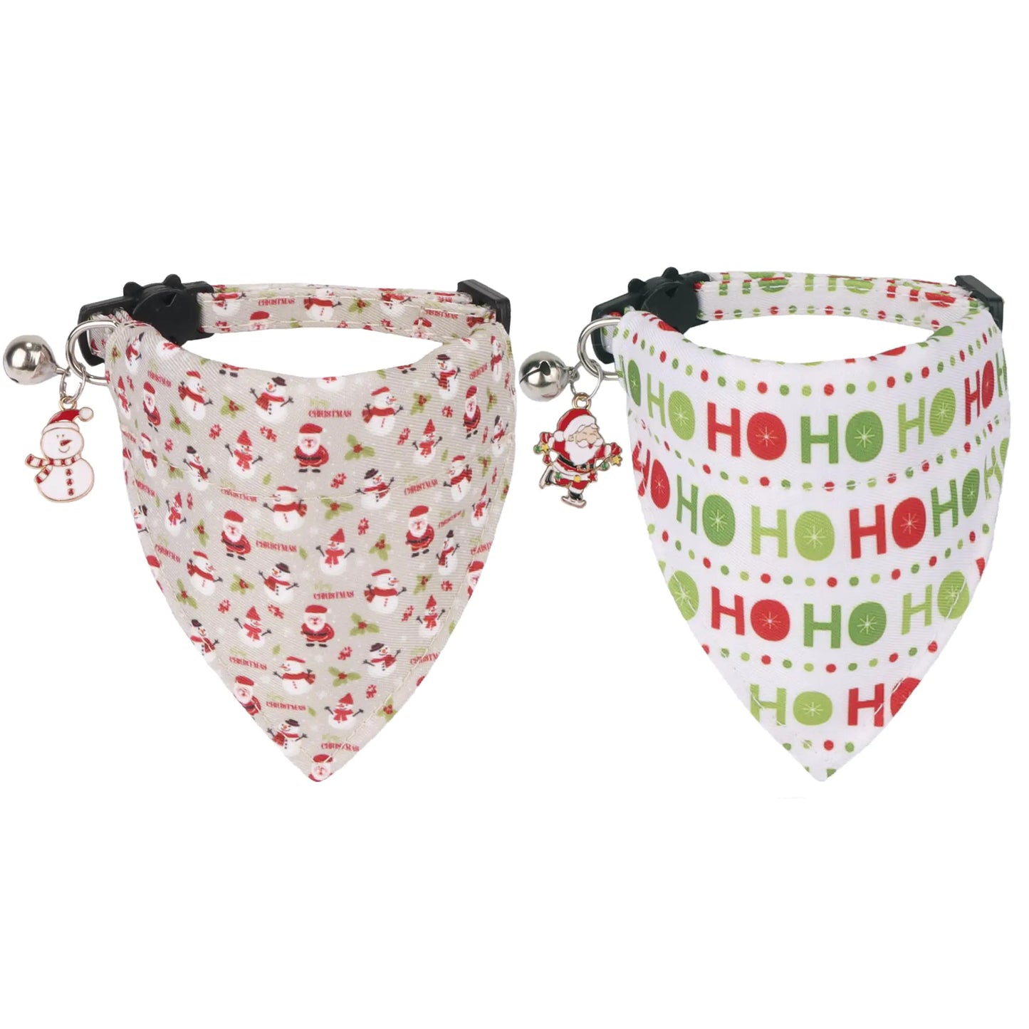 Holiday Cheer Cat Bandana Set