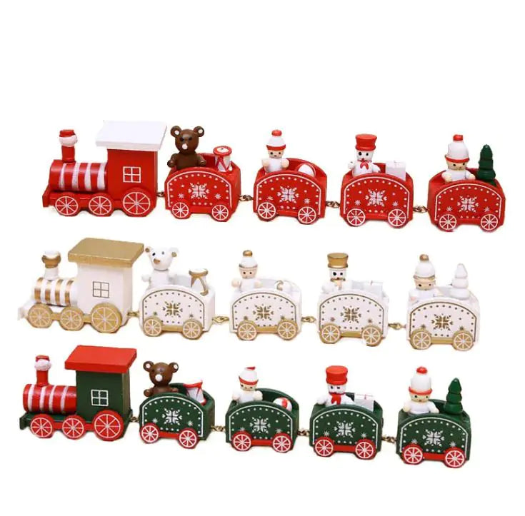 Holiday Express Wooden Train Ornament