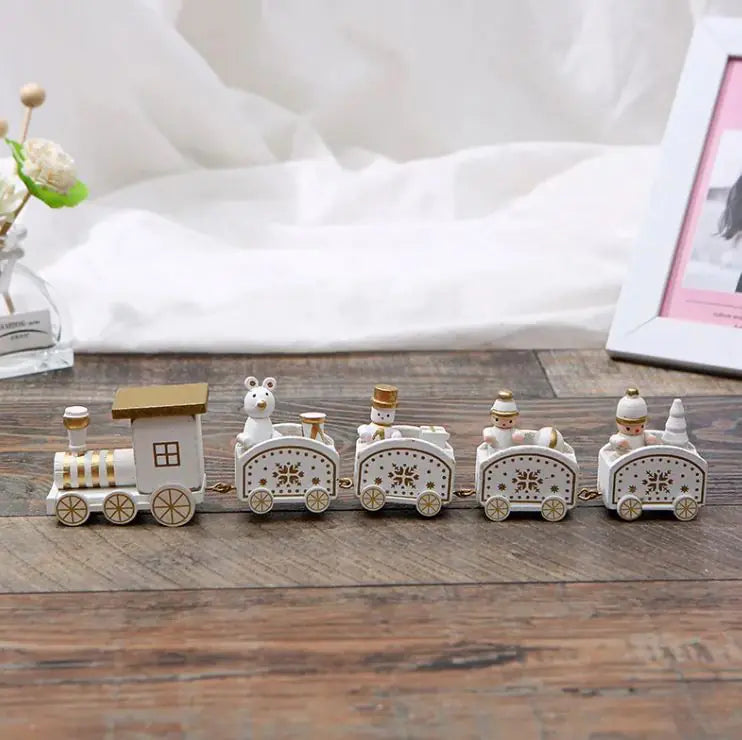 Holiday Express Wooden Train Ornament
